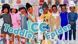 Toddler CC FOLDER || URBAN, ALPHA, MAXIS MATCH!! || The Sims 4