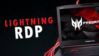 Claim Your FASTEST RDP/VPS: The Lightning RDP