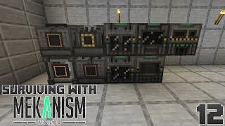 Surviving With Mekanism v10 :: E12 - 4x Ore Processing