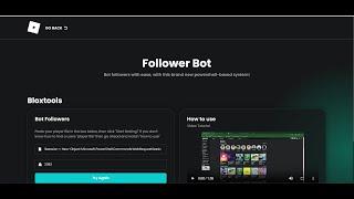 How to use BloxTools Follower bot