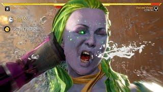 MK11 All Fatal Blows on Cetrion