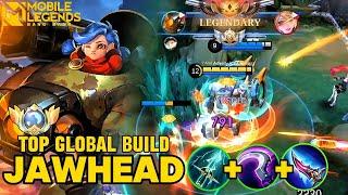 Top Global Build Jawhead Gameplay Mobile Legends - Brutal Damage - Best Build 2024 MLBB