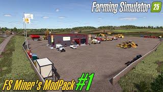 Farming Simulator 25 FS Miner's Mod Pack  Pack -1- December 2024 