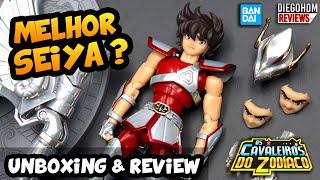 MELHOR SEIYA? Cloth Myth 20th Seiya de Pégaso V1 Cavaleiros do Zodíaco Unboxing e Review BR