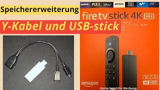 Amazon FireTv Stick Speichererweiterung mit USB-Medien