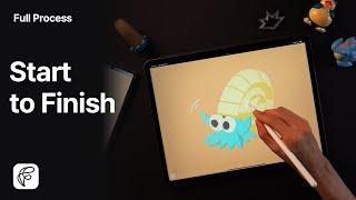 3D character doodling with Feather on the iPad