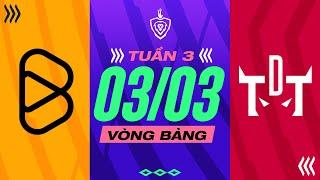 BOX GAMING VS TDT ESPORT: TRỞ LẠI MẠCH THẮNG I ĐTDV MÙA XUÂN 2023 I VÒNG BẢNG NGÀY 02/03