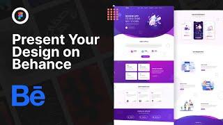 How to Present Your UI/UX Design on Behance (Figma Tutorial)