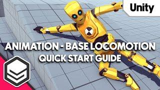 Animation Base Locomotion - Quick Start Guide (Tutorial) by #SyntyStudios
