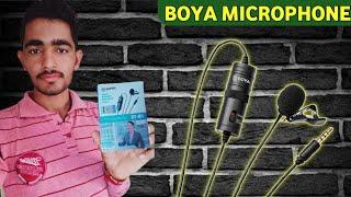 BOYA BY-M1 Lavalier Microphone Unboxing | For Smartphones DSLR | Web Solutions point 