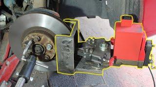 ON CAR BRAKE DISC LATHE  Brake Disc Repair