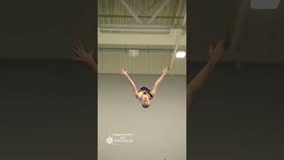 WOW...see this SLOWMO strech salto acrobatic...... #acrobatic #sportakrobatik #gymnasticsgirl