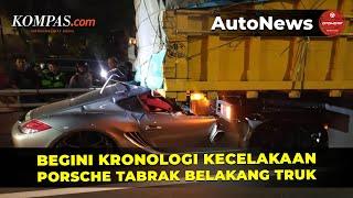 Kronologi Porsche Tabrak Belakang Truk di Jalan Tol