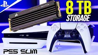 [PS5 SLIM] STORAGE UPGRADE [8TB SSD] Upgrading the PS5 Slim to 8 Terabytes SSD Memory