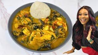 I MADE THE BEST FISHERMAN SOUP A.K. A RIVERS NATIVE SOUP | NIGERIAN SOUP