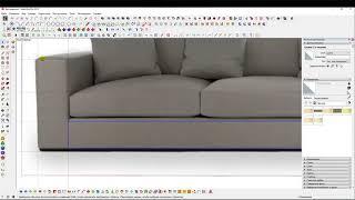 Строим КАРКАС ДИВАНА в SketchUp. Часть 1/3. 3D-визуализация