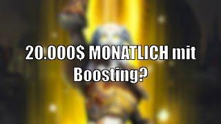 20.000$ MONATLICH mit Boosting? Top-Gilden boosten für Echtgeld? "Booster"-Insider packt aus