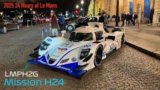 [4K HDR] Mission H24, LMPH2G Prototype is in Paris! To be ready for 2025 24H Le Mans