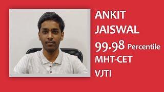 Ankit Jaiswal | MHT-CET | Vidyalankar