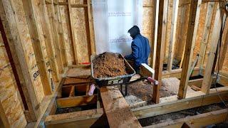 Self Building My Dream Tiny Home - 10 Days Until I Move In… Digging the Bath