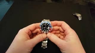 Rolex GMT Master II Pepsi Homage by Parnis - Review