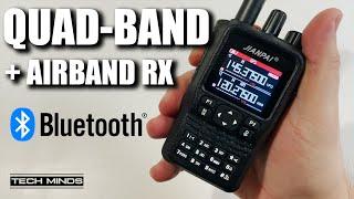 JIANPAI 8800 QUAD-Band Handheld Radio With Airband Receive