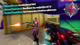 Toxic Kids In Mumbai Server Are Unbelieveable | TOXIC MUMBAI SERVER RANKED VALORANT GAMEPLAY