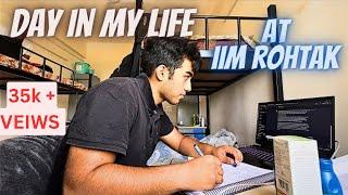 A Day in the life of an IIM Rohtak IPL student