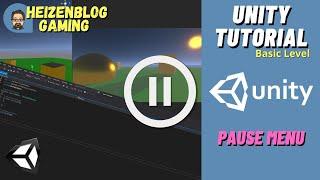 Unity Tutorial 3D - How to Create A Pause Menu