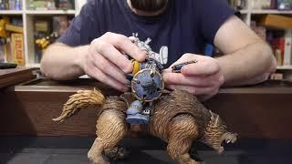 Unboxing: Joy Toy Warhammer 40,000 Space Wolves Thunderwolf Bjane