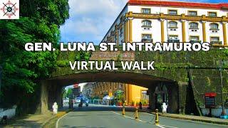 Intramuros Manila: Gen luna st. Walking tour I Historical walled city in Manila Philippines