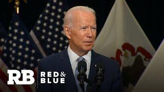 Biden pitches "human infrastructure" investments