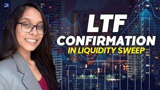 Liquidity sweep में Lower time frame confirmation कैसे लें ? (hindi) | Smart money teaching