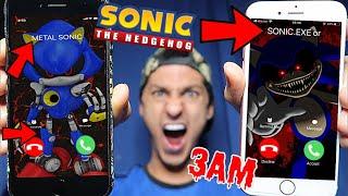 DO NOT CALL SONIC.EXE AND METAL SONIC AT 3AM!! *OMG THEY ACTUALLY CAME TO MY HOUSE*