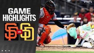 Giants vs. Padres Game Highlights (9/6/24) | MLB Highlights