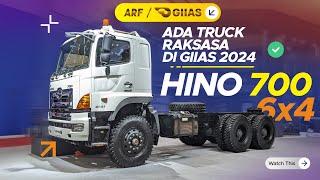 DUMP TRUCK Paling Gagah & Bertenaga !! Inilah HINO 700 ZS 4141 di GIIAS 2024