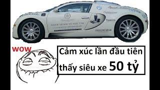 Khoai-KFC | Cận cảnh siêu xe Bugatti Veyron 50 tỷ xuất hiện tại Nha Trang