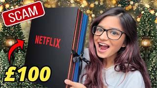 UNBOXING A £100 NETFLIX ADVENT CALENDAR ...