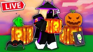 LIVE ROBLOX BEDWARS HALLOWEEN EVENT