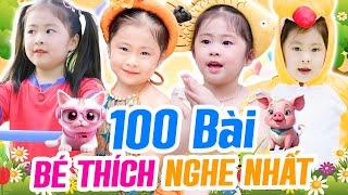 100 Bài Nhạc Thiếu Nhi BÉ THÍCH NGHE NHẤT - Bé Khánh Vy | Dậy Đi Ba Ơi, Mẹ Ơi Có Biết Con Heo Đất 4K