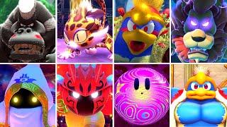 Kirby and the Forgotten Land + Kirby Star Allies - All Bosses