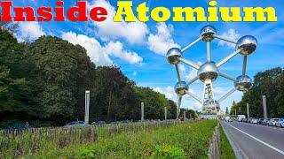 Walk Inside the Atomium in Brussels, Belgium - l'Atomium  -