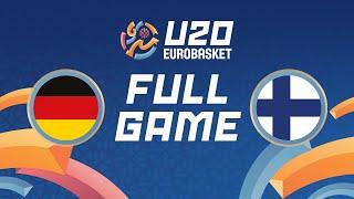 Round of 16 | Germany v Finland | Full Basketball Game | FIBA U20 Women's EuroBasket 2024