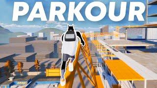 ITS FINALLY HERE!!! The BEST PARKOUR GAME *Rooftops & Alleys* Gameplay
