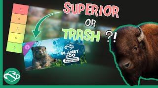 IS ZOOKEEPERS PACK WORTH IT?! | DLC TIERLIST | Planet Zoo