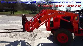 Everything Attachments Has The Lightest Pallet Forks On The Planet!