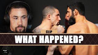 Rob Whittaker: What REALLY Happened In My Fight With Khamzat Chimaev | MMArcade Clip