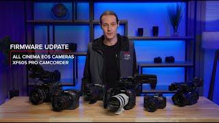 Canon Cinema EOS Firmware Update – December 2024