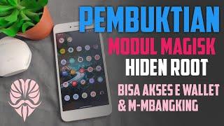 Coba Pasang Modul Magisk Hiden Root ( Bisa Buka E-wallet & M-mbanking root)