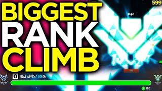 The Biggest Rank Climb I've Ever Seen!